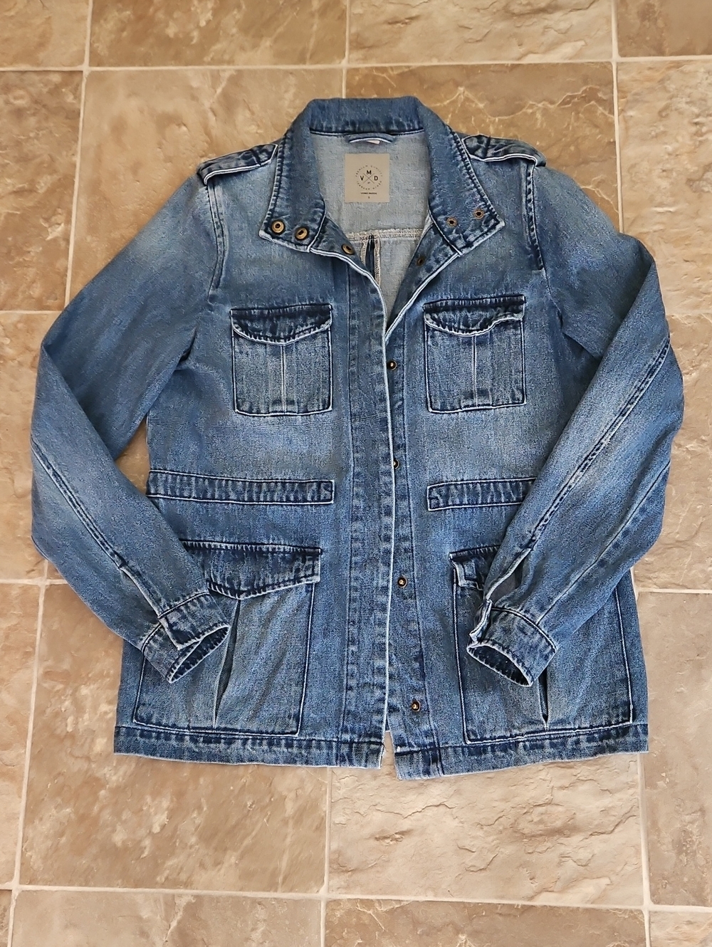 Vero Moda Blue Denim Field Jacket